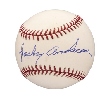 Sparky Anderson Single-Signed Baseball (PSA/DNA MINT 9)